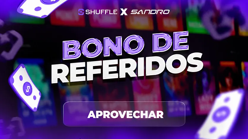 Bono por referidos del +10% con el código SANDRO